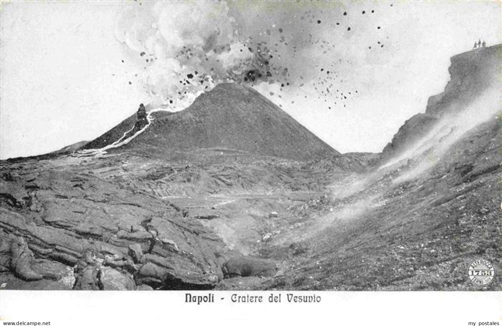 NAPOLI Neapel Naples IT Cratere del Vesuvio