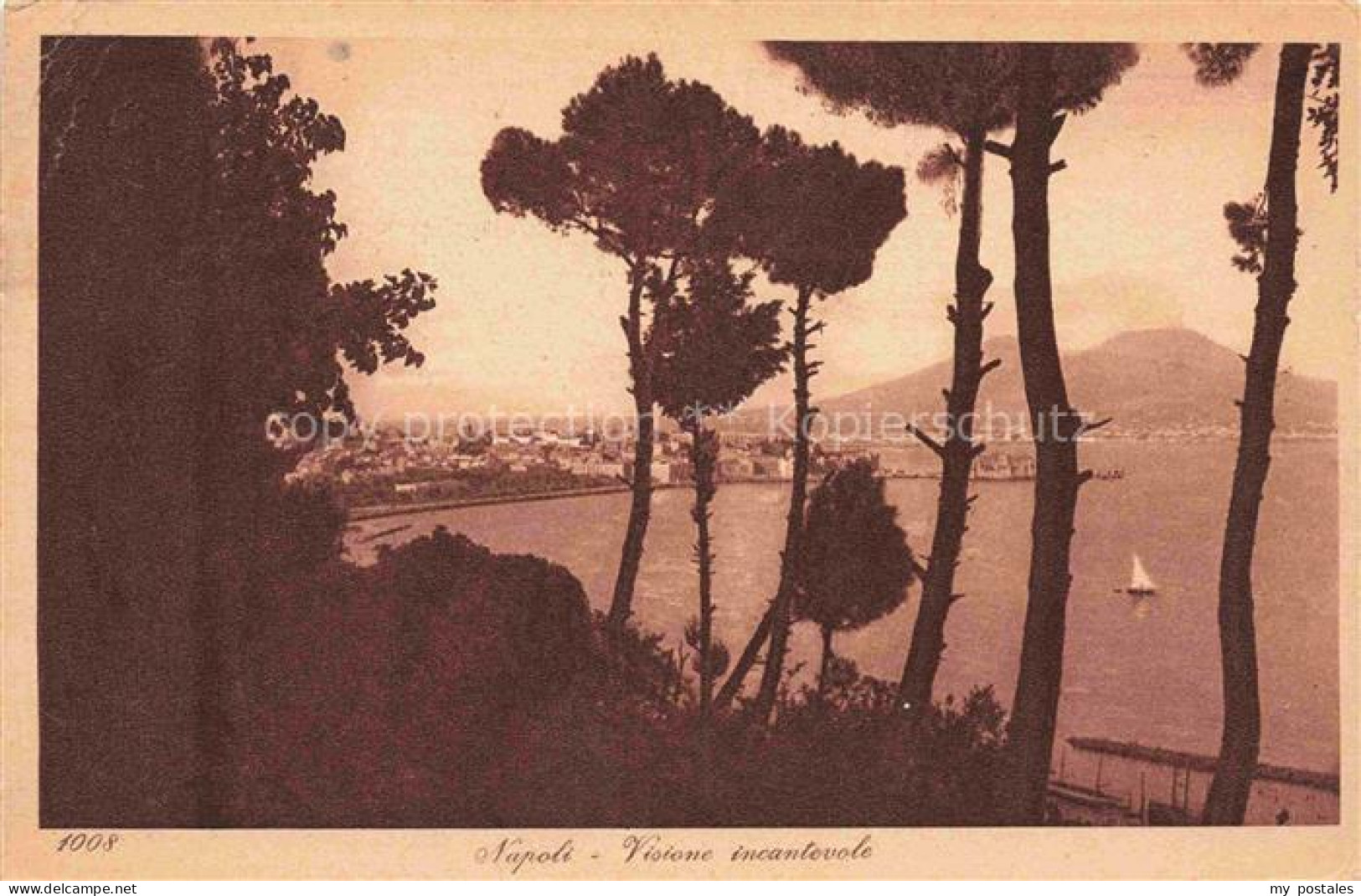 NAPOLI Neapel Naples IT Visione incantevole