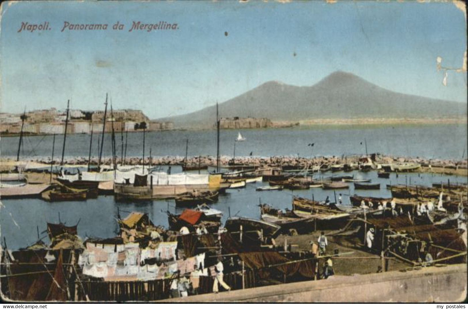 Napoli Neapel Napoli Mergellina Boot