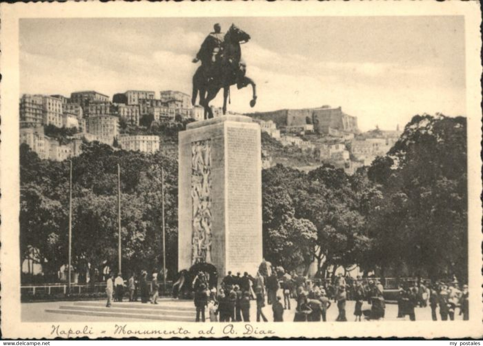 Napoli Neapel Napoli Monumento  Diaz