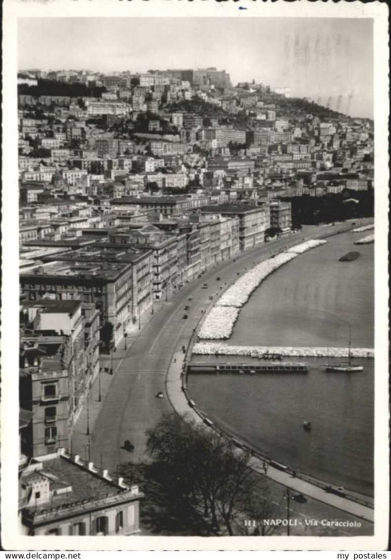 Napoli Neapel Napoli Via Caracciolo