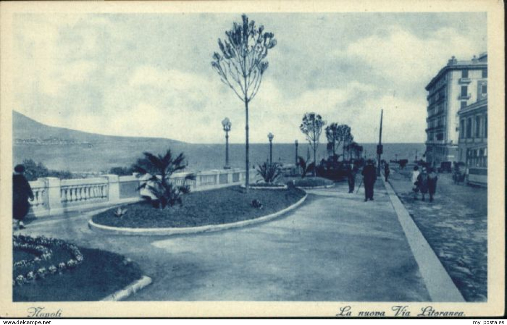 Napoli Neapel Napoli Via Litoranea