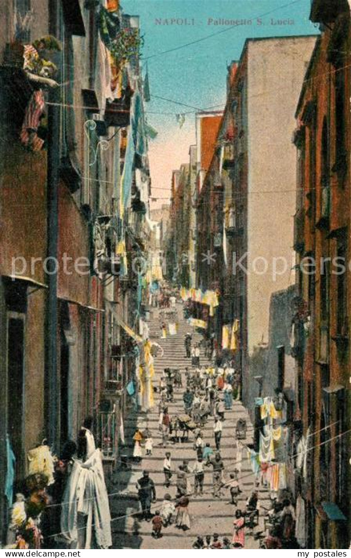 Napoli Neapel Pallonetto Santa Lucia