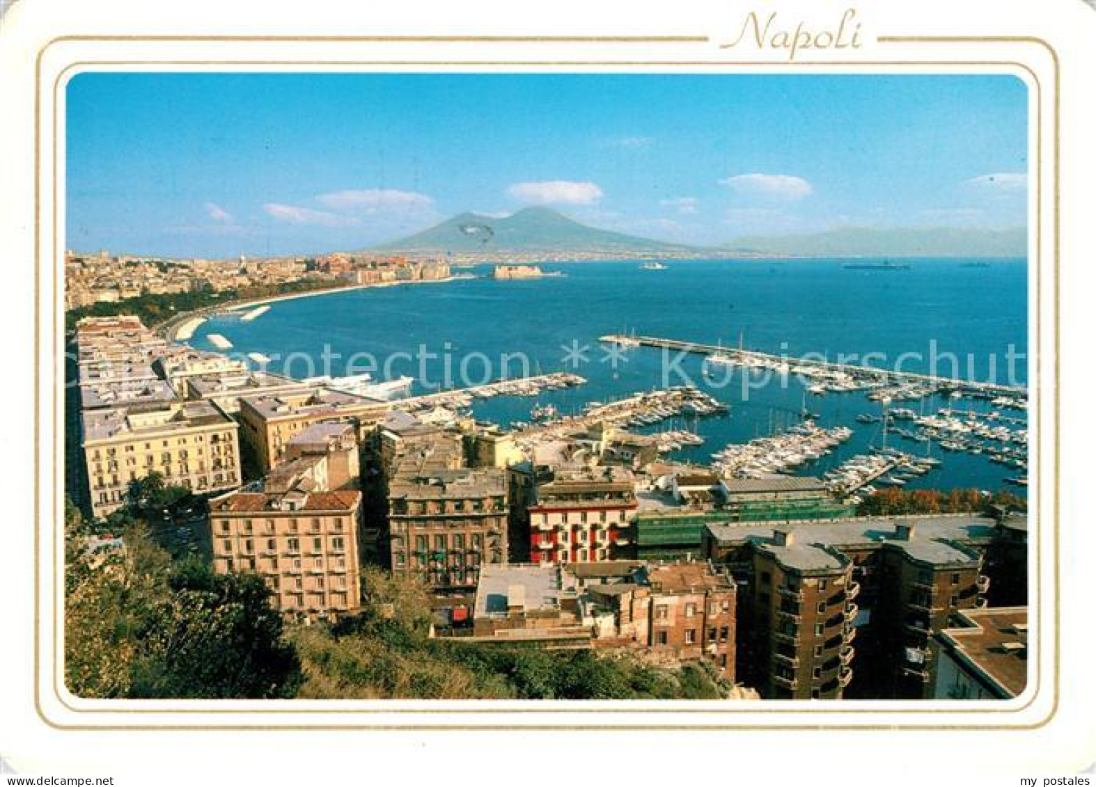 Napoli Neapel Panorama