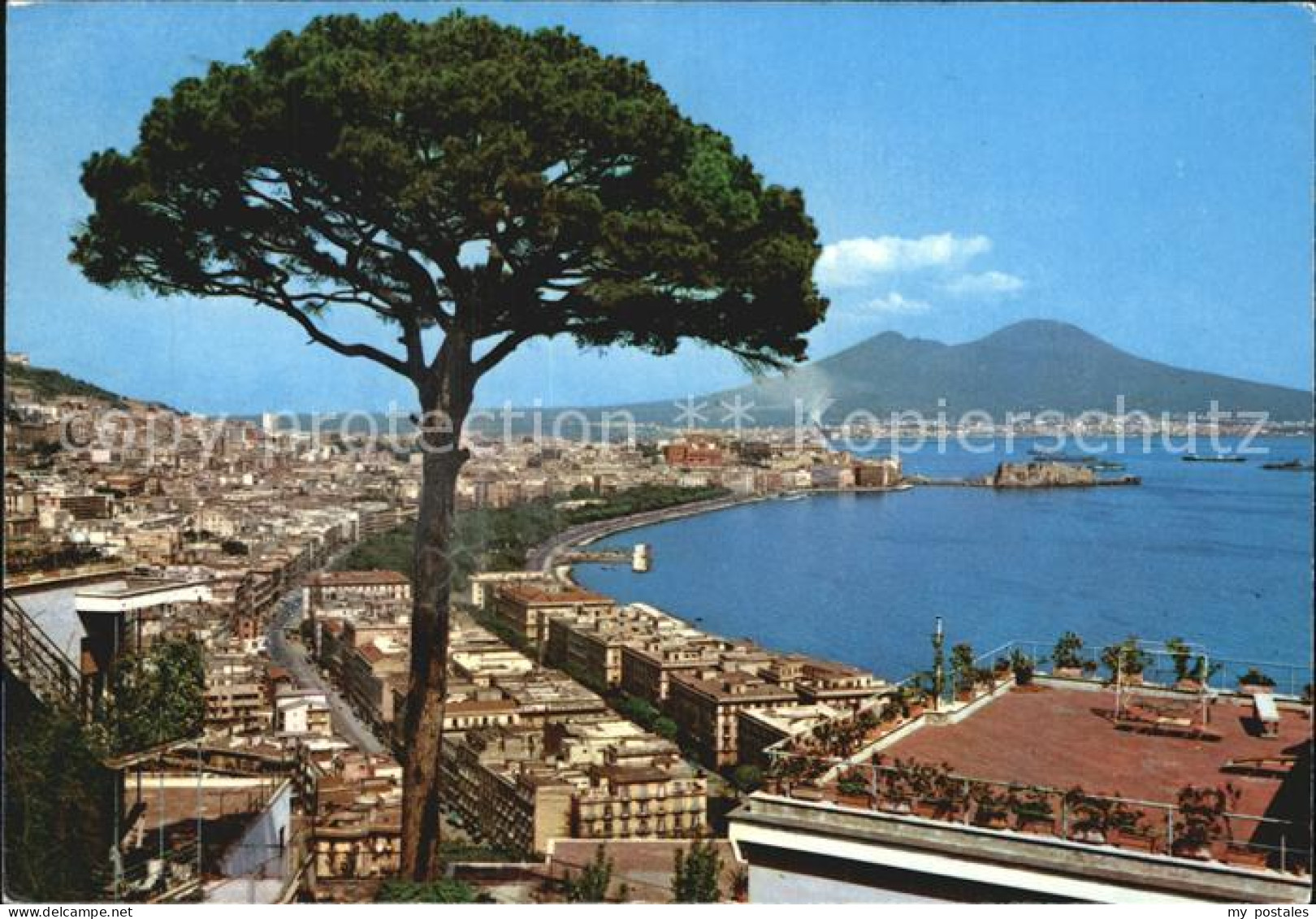 Napoli Neapel Panorama