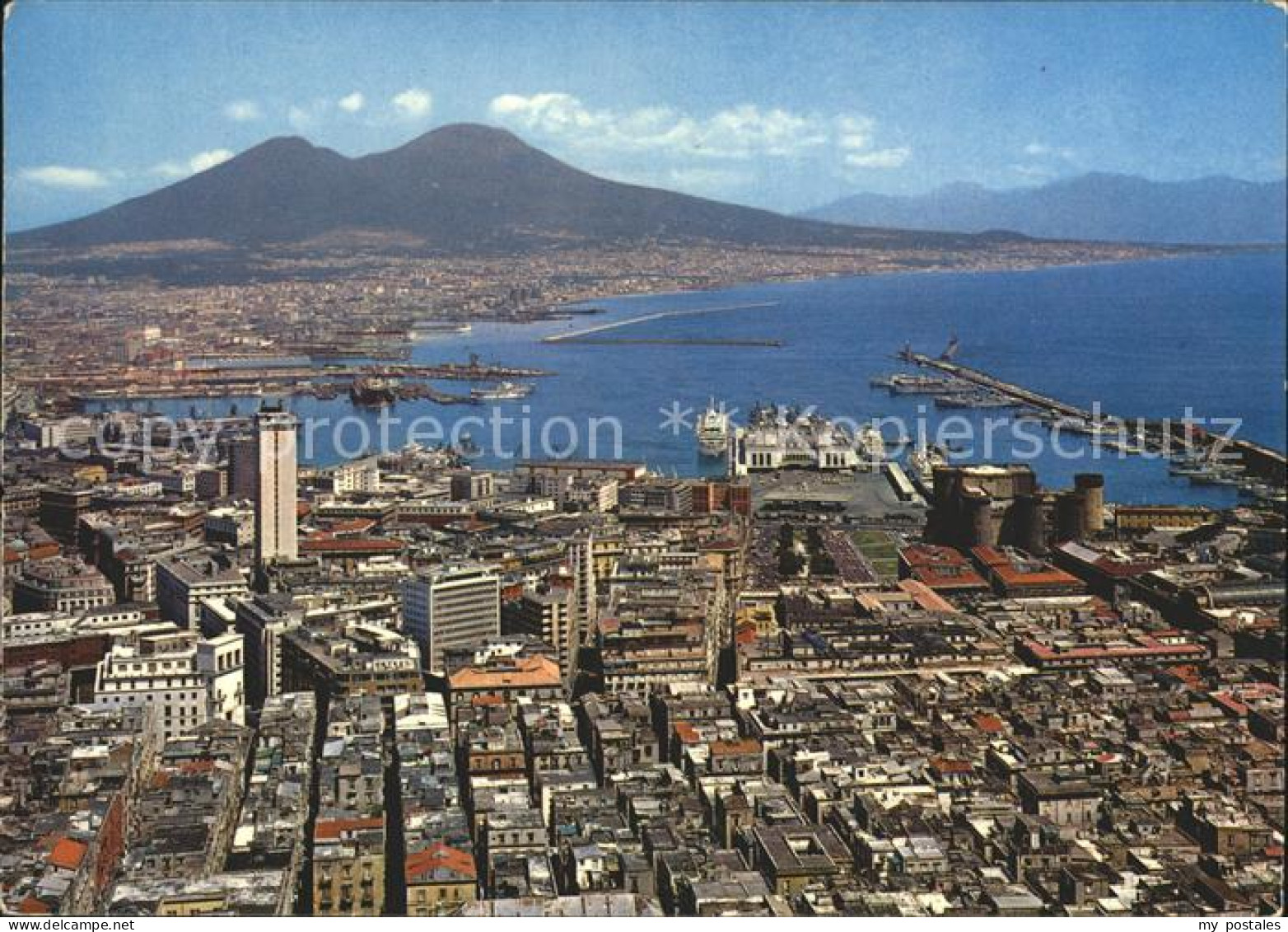 Napoli Neapel Stadtansicht