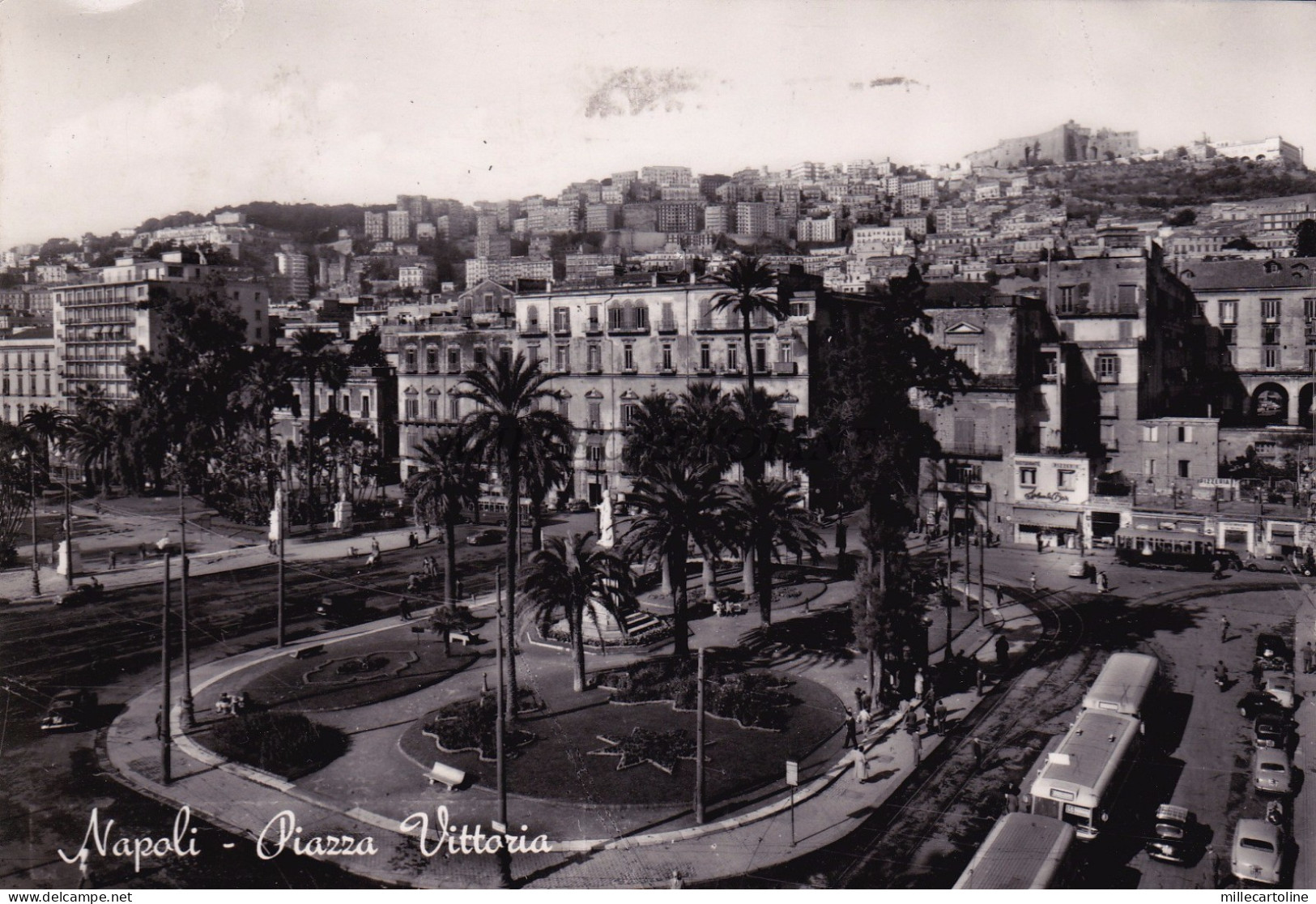NAPOLI - Piazza Vittoria 1956