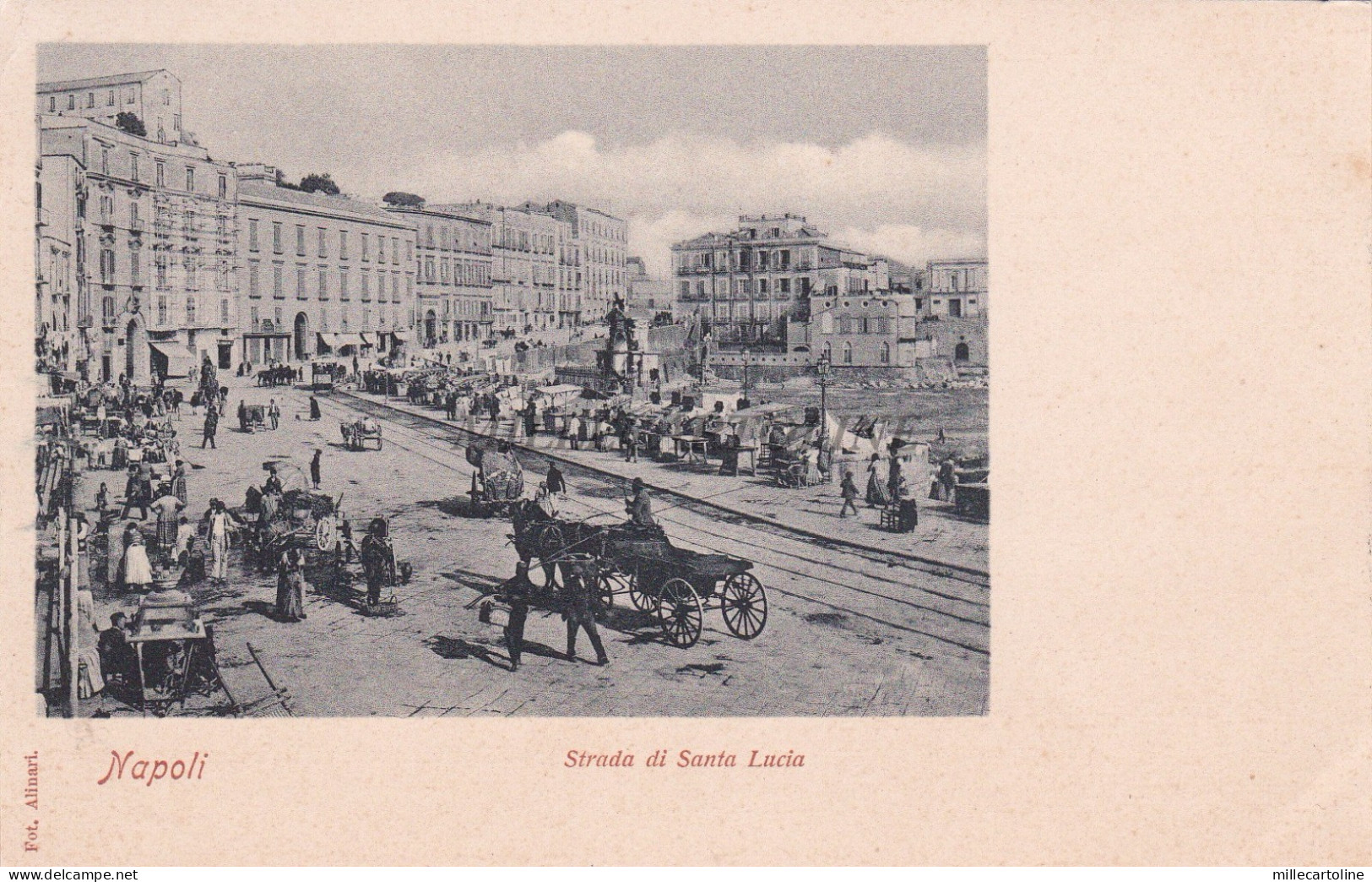 NAPOLI - Strada di Santa Lucia