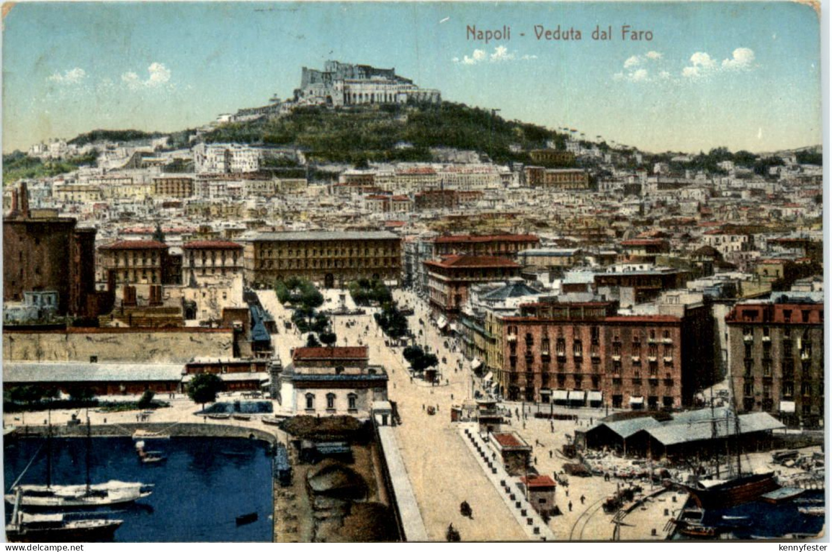 Napoli - Veduta dal Faro