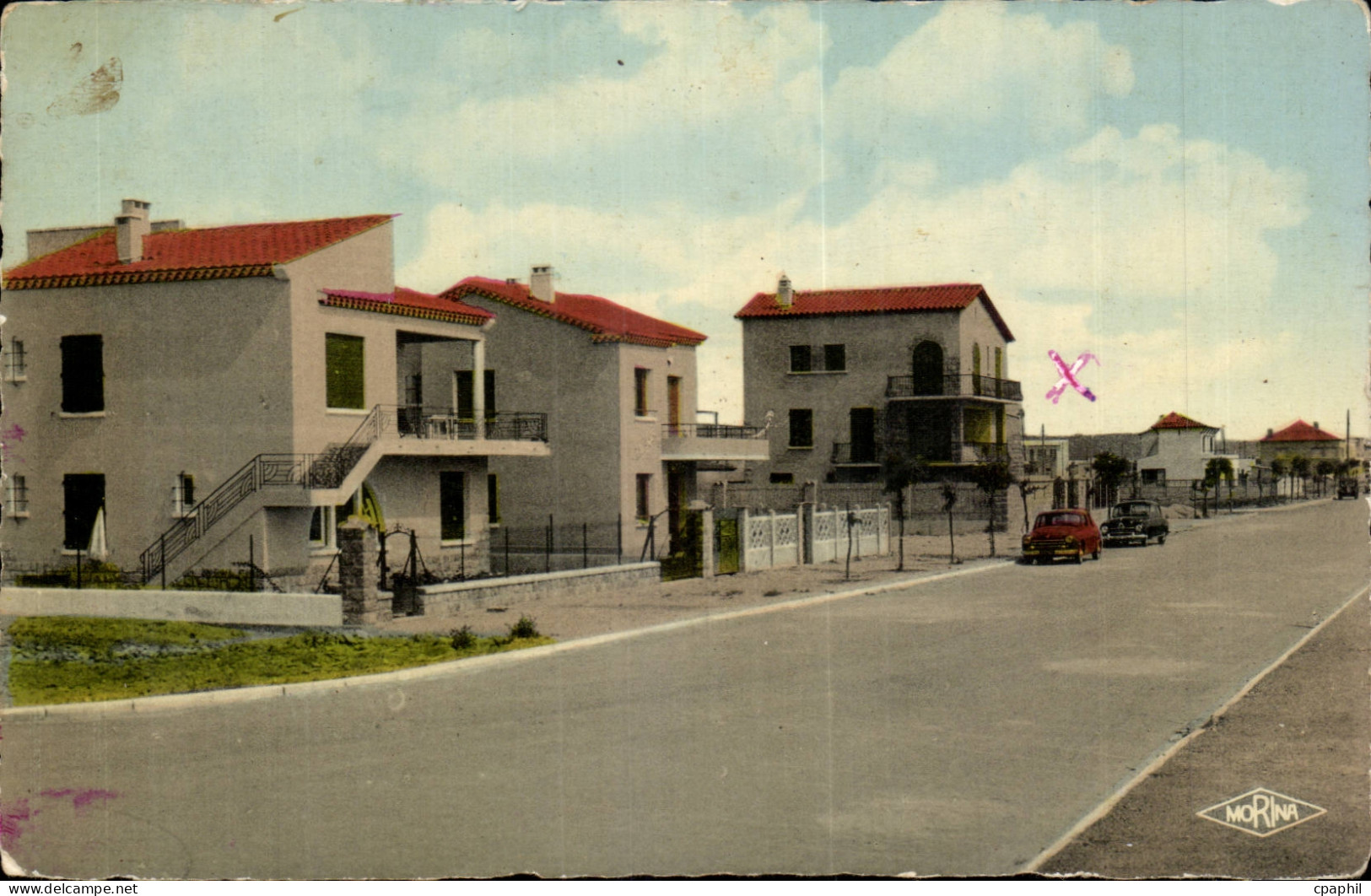 Narbonne Plage - Les Villas -- CPA