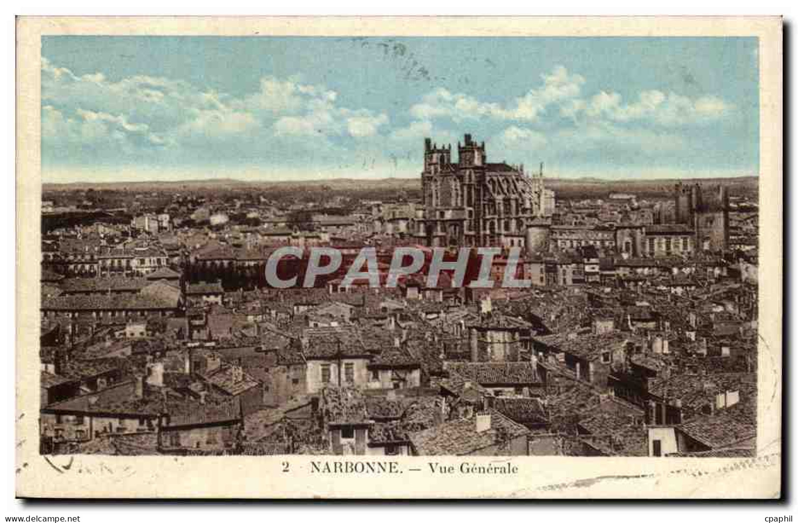 Narbonne - Vue Generale - CPA