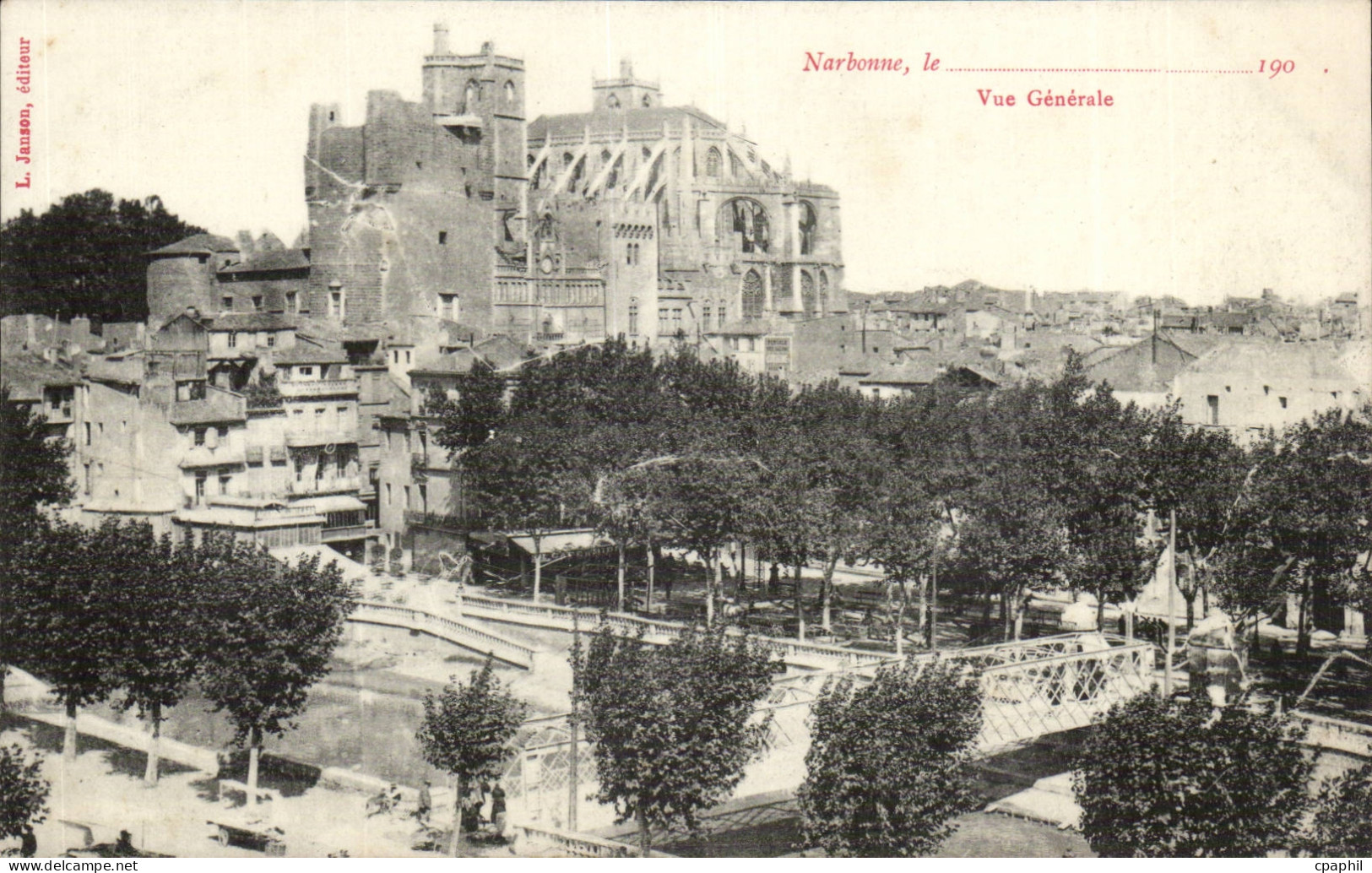 Narbonne - Vue Generale - CPA