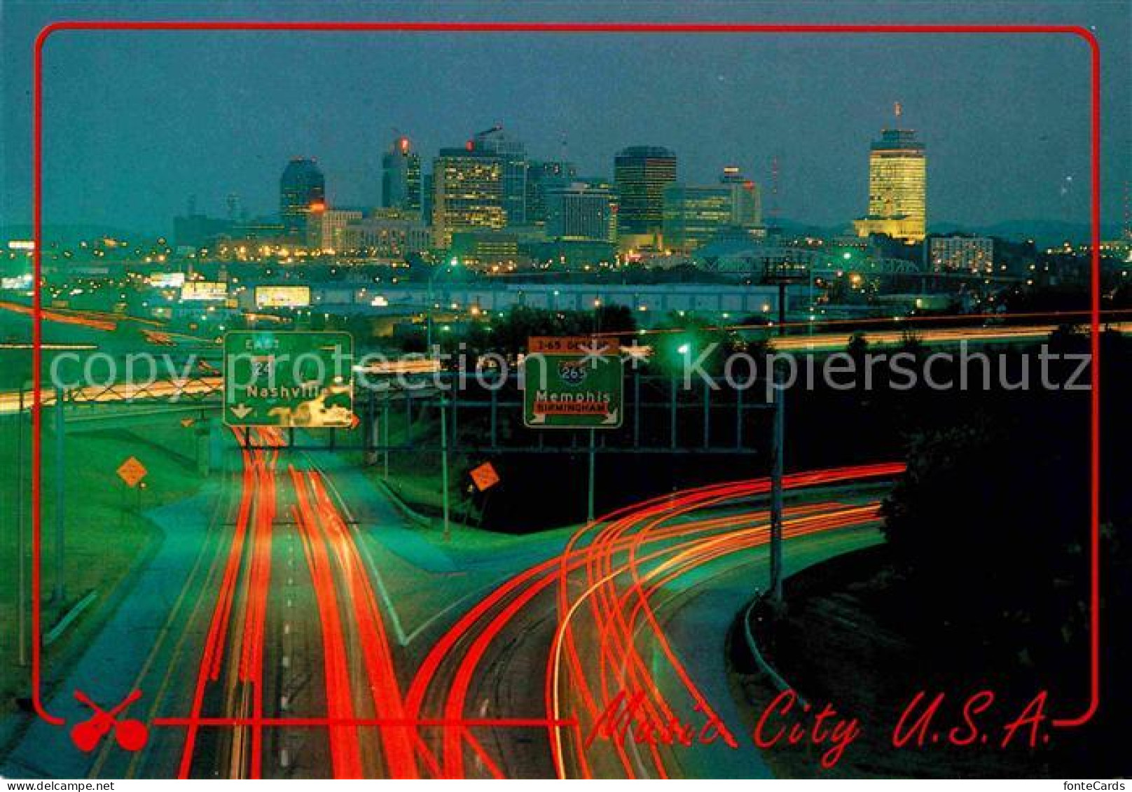 Nashville Tennessee Panorama