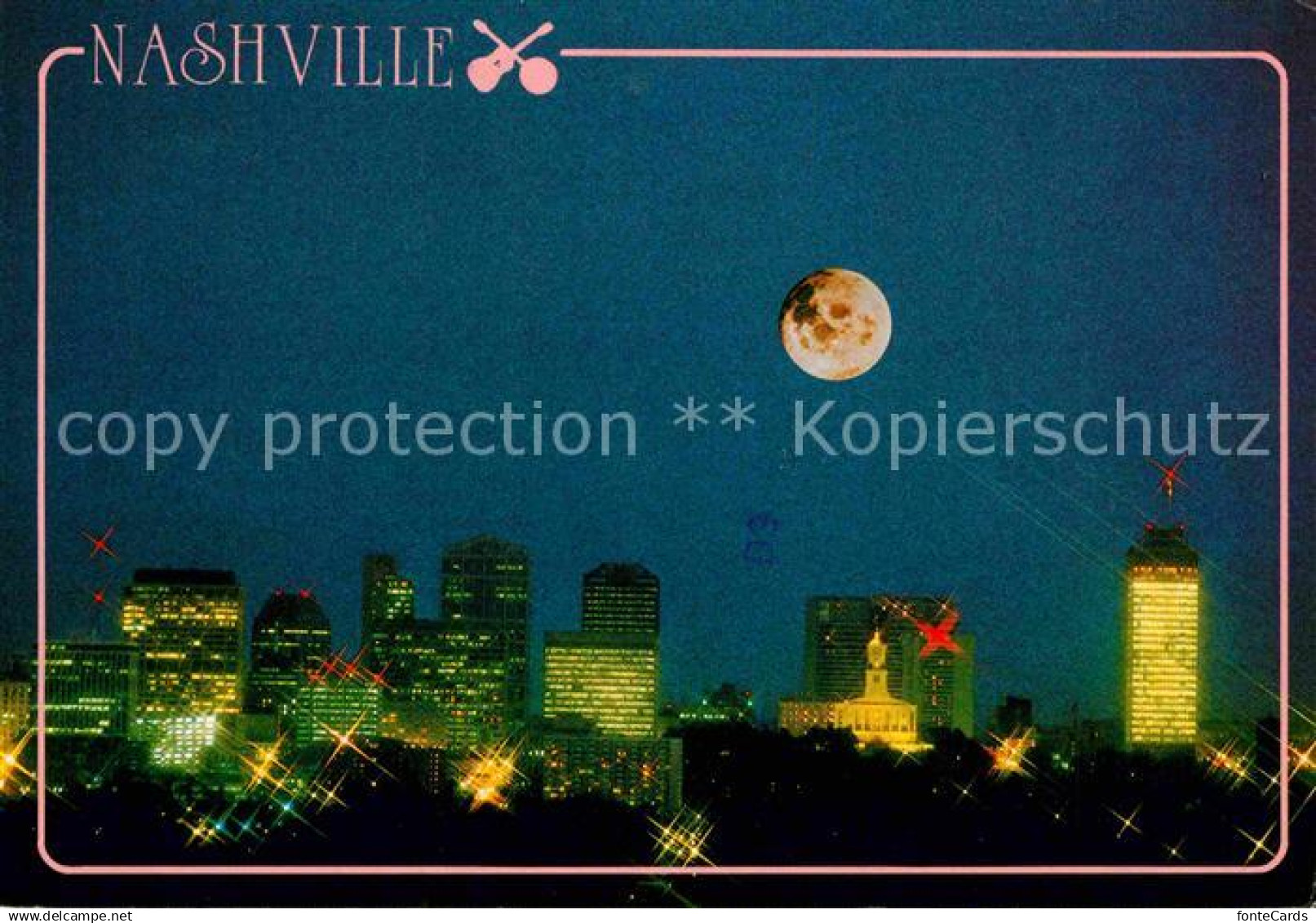 Nashville Tennessee Skyline