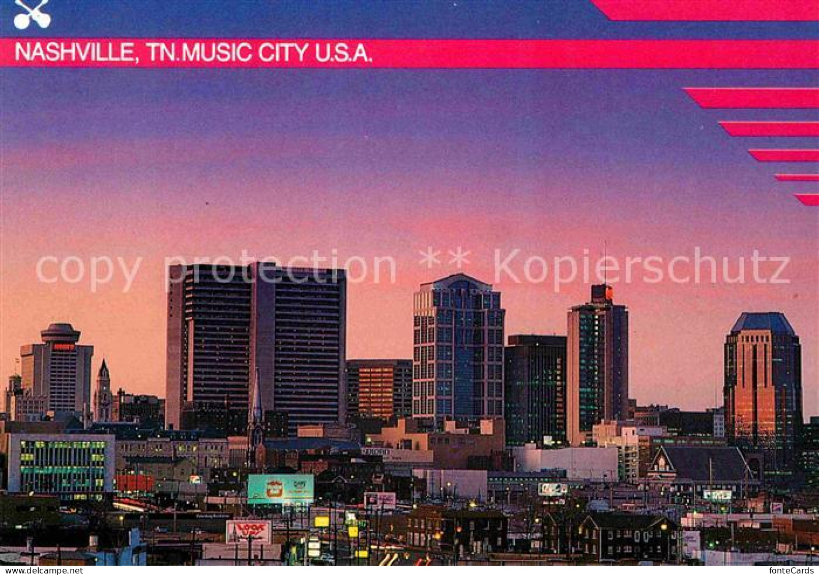 Nashville Tennessee Skyline
