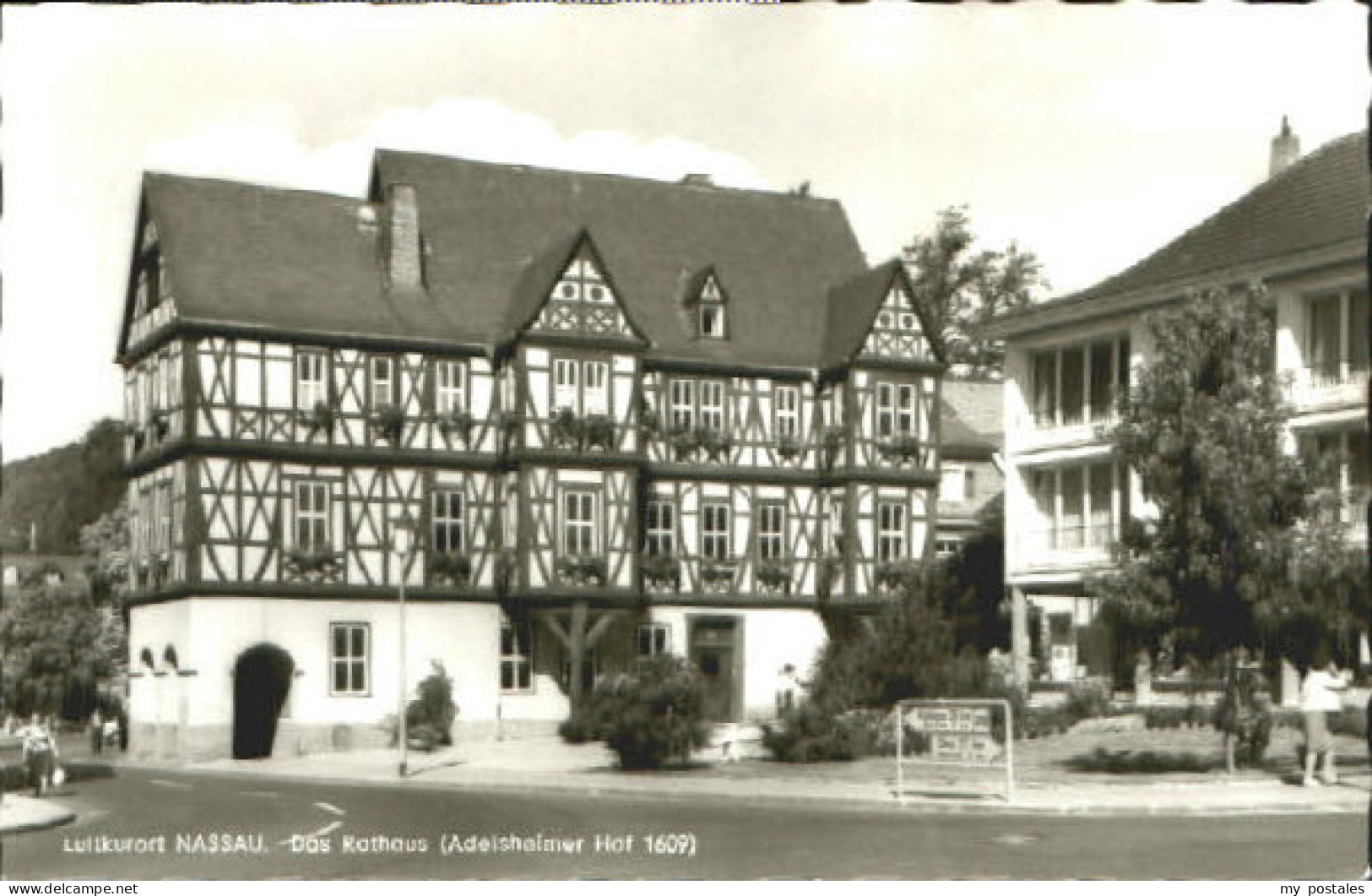 Nassau Lahn Nassau Rathaus x 1966