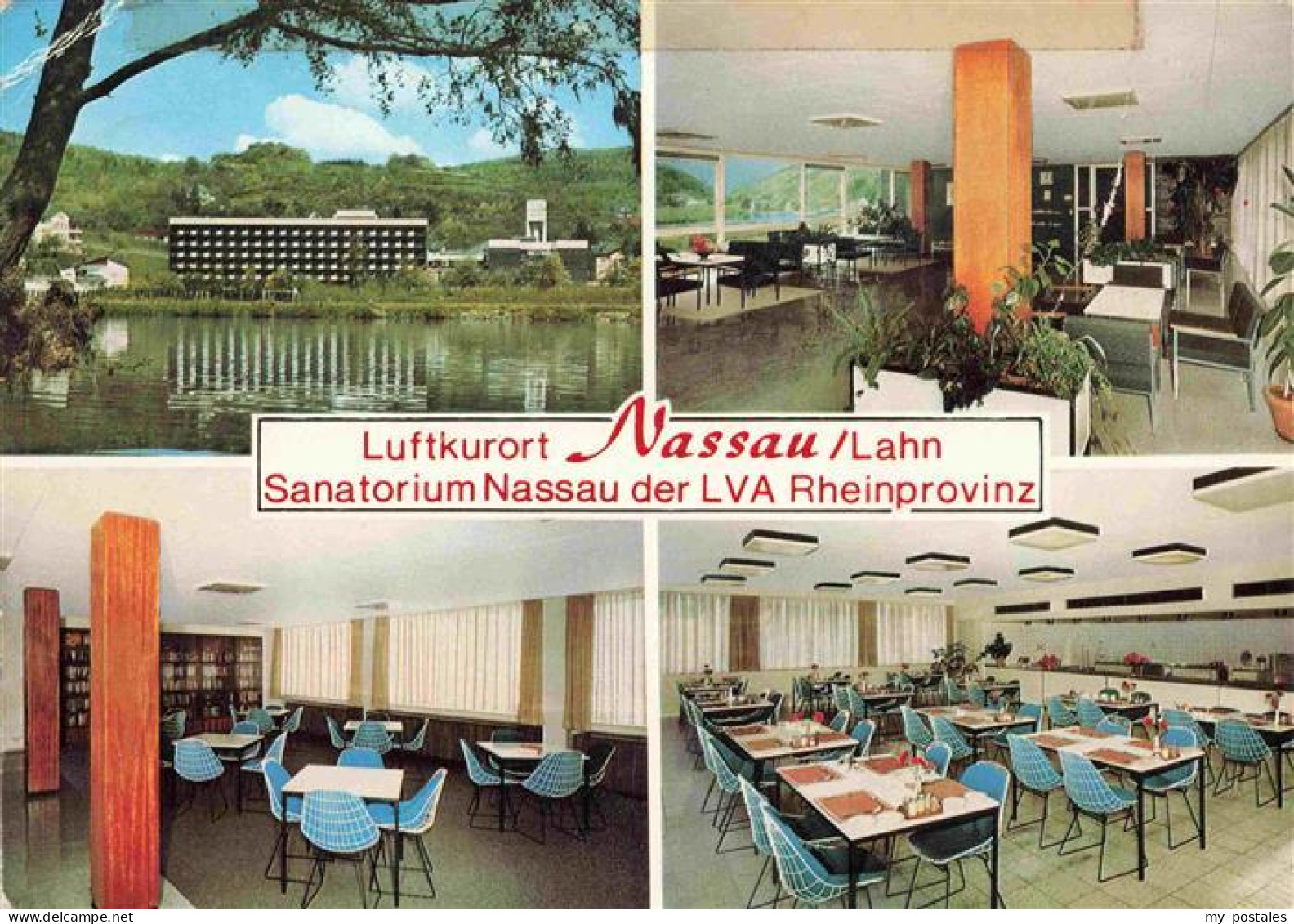 Nassau Lahn Sanatorium Nassau der LVA Rheinprovinz Gastraeume