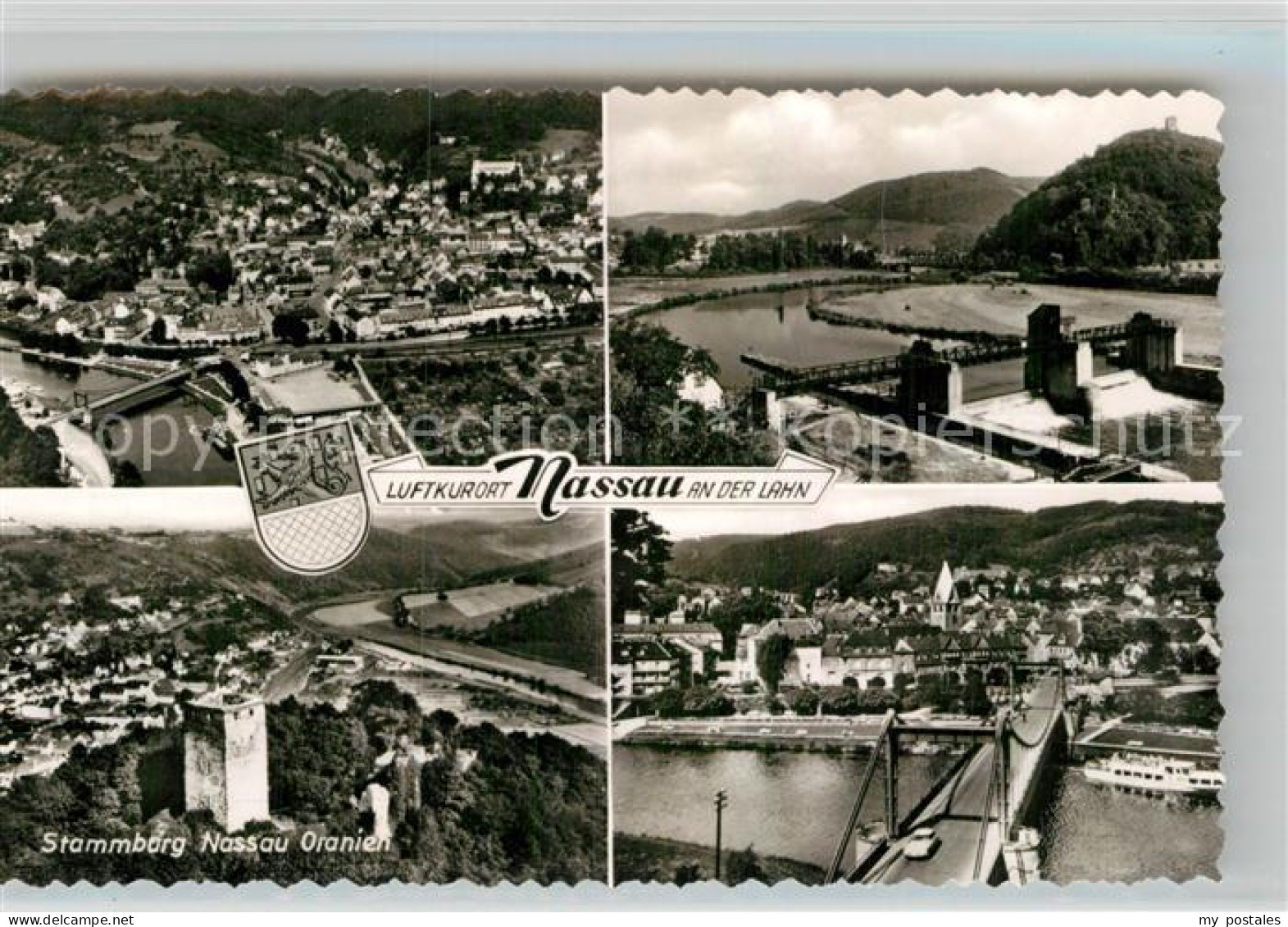 Nassau Lahn Stammburg Nassau Oranien Panoramen