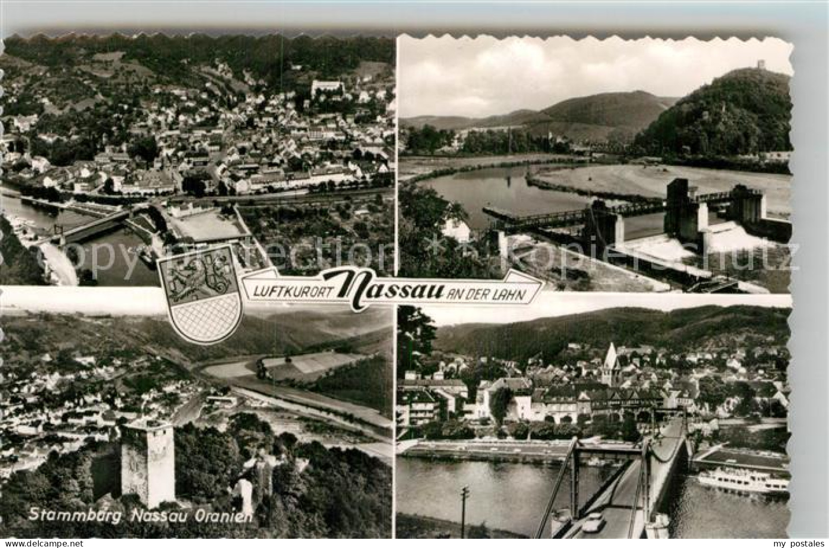 Nassau Lahn Stammburg Nassau Oranien Panoramen
