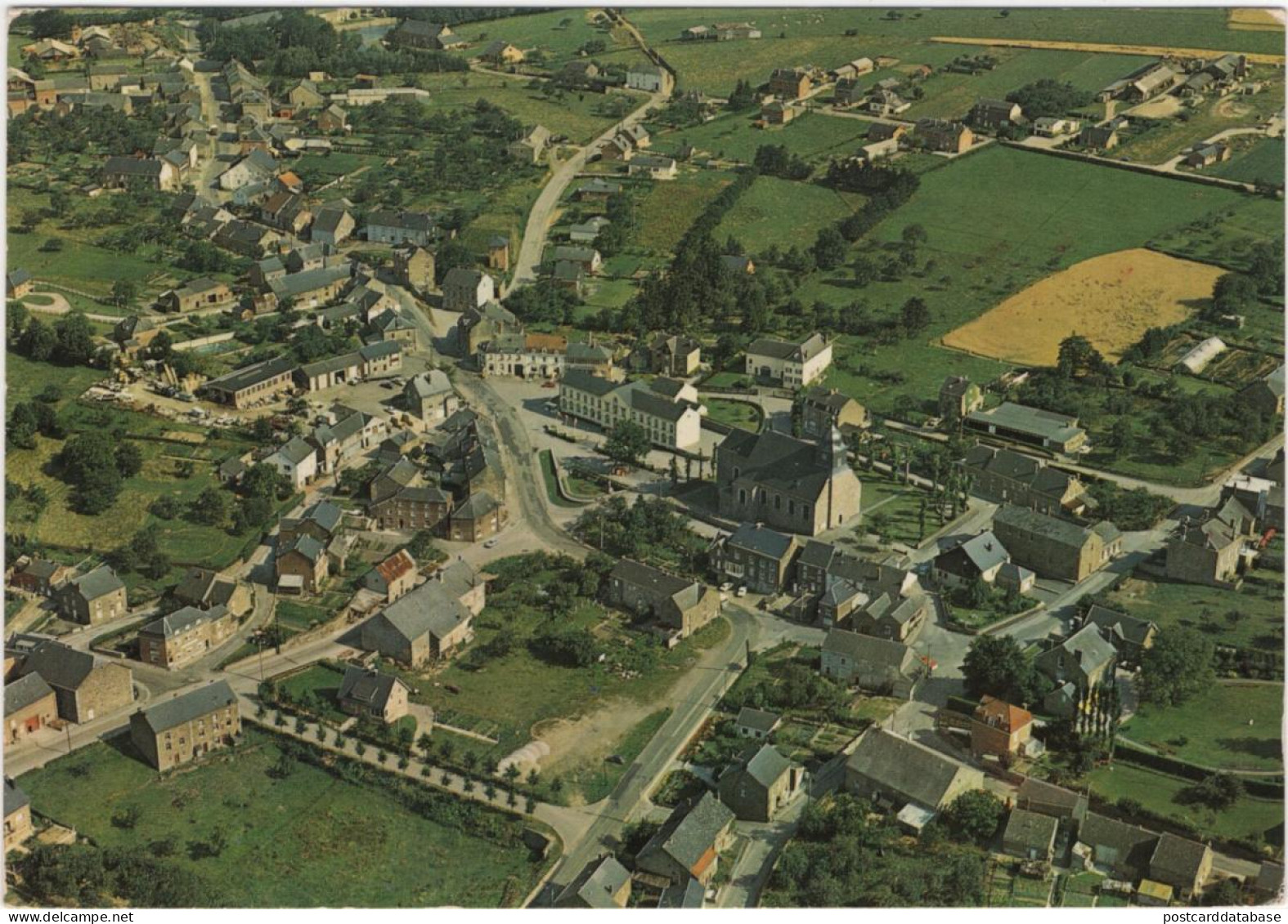 Nassogne - Vue aérienne