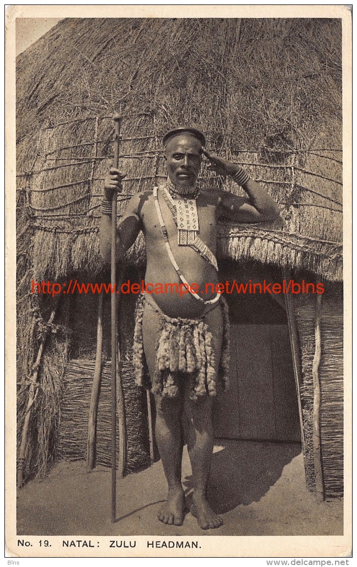 Natal: Zulu Headman