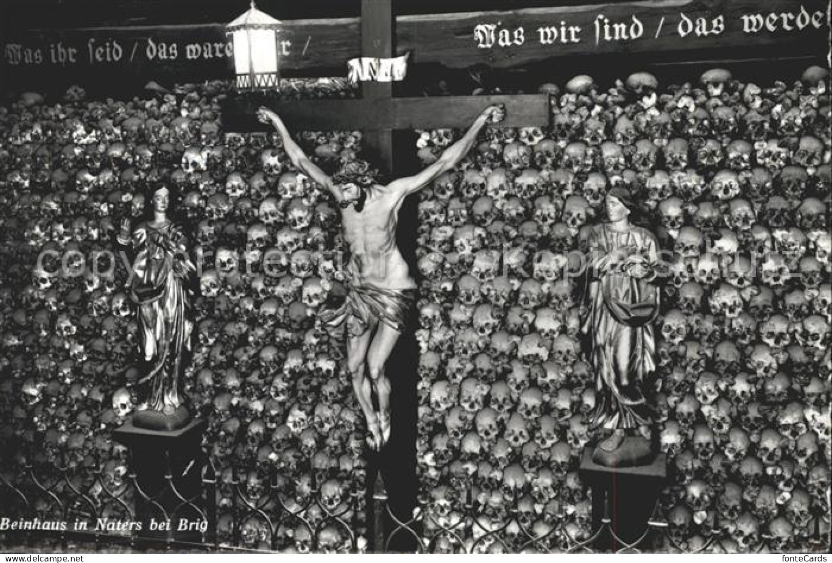 Naters Beinhaus Kruzifix