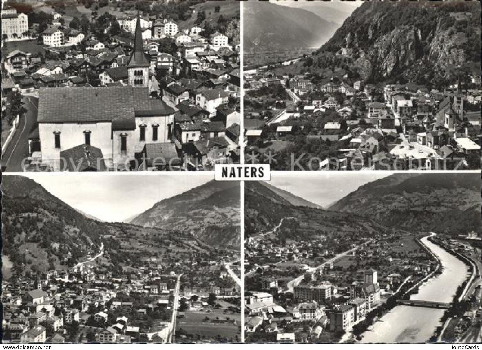 Naters Orts und Teilansichten