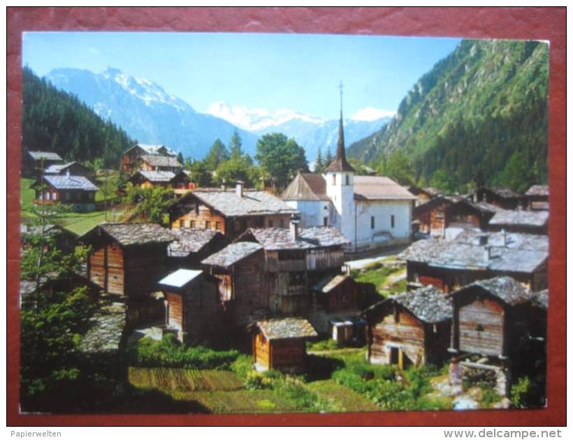Naters (VS) Blatten - historisches Zentrum
