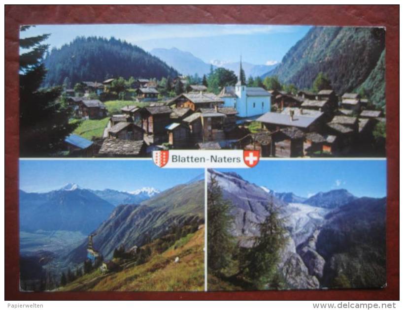 Naters (VS) - Mehrbildkarte "Blatten-Naters"