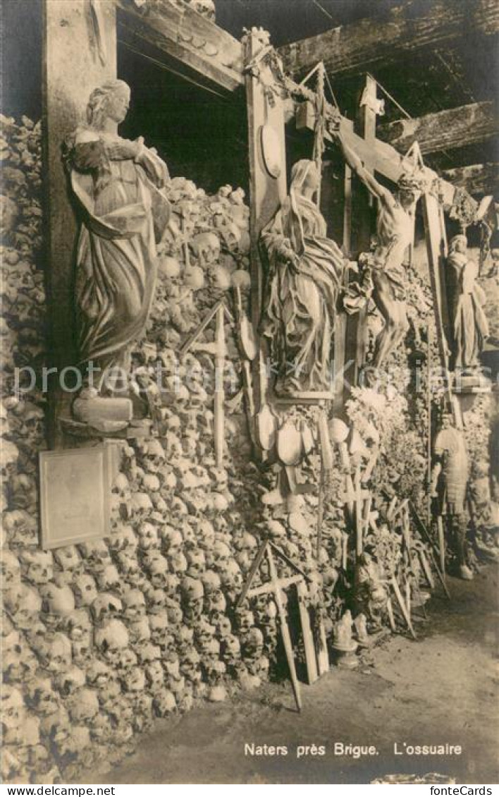 Naters VS Ossuaire Beinhaus Kreuz