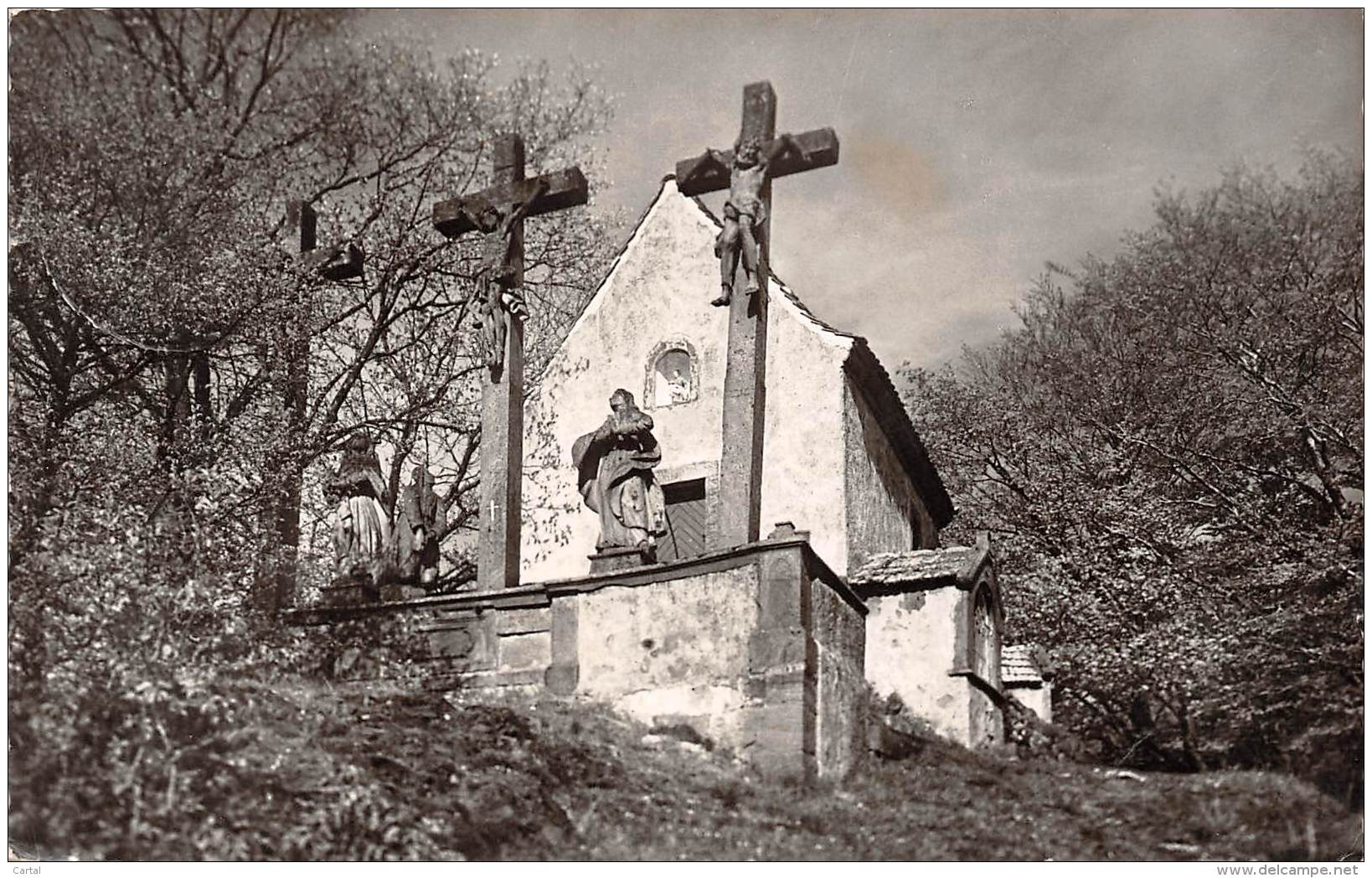 Naturpark Rhôn - Hilders.  Kapelle Battenstein