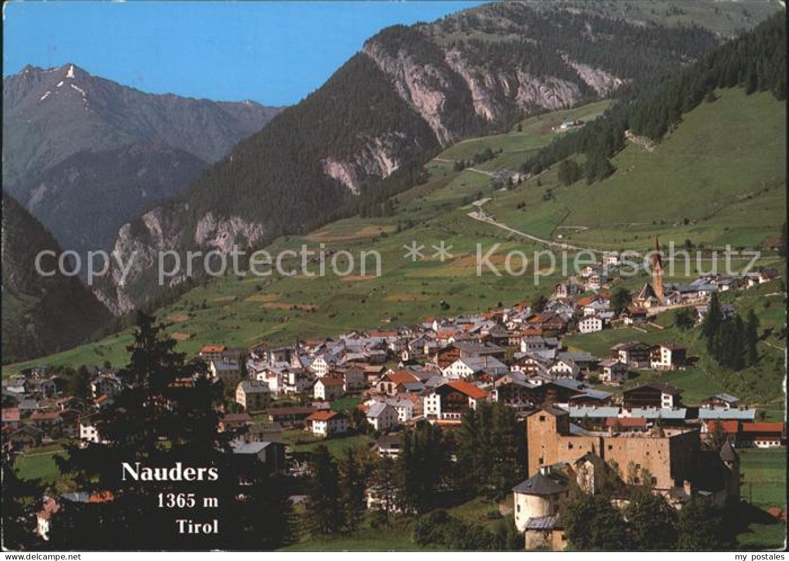 Nauders Tirol Totalansicht
