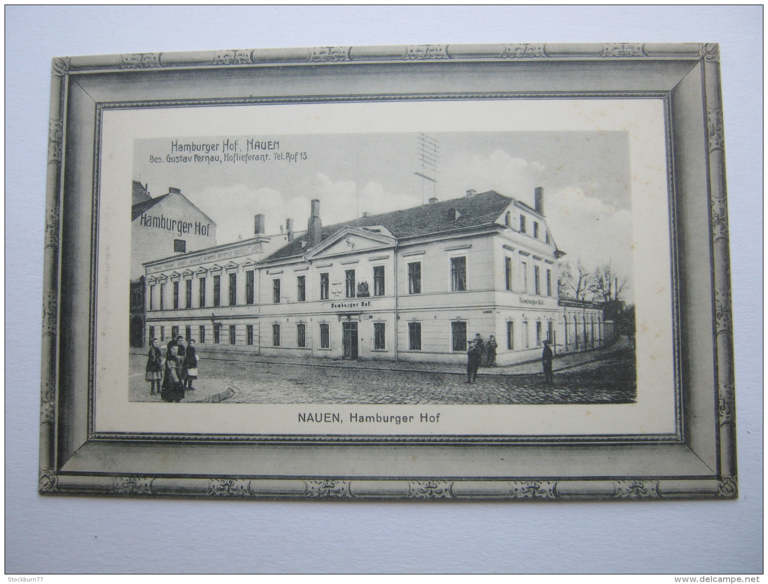 NAUEN , gasthof  ,  seltene Karte  um 1910