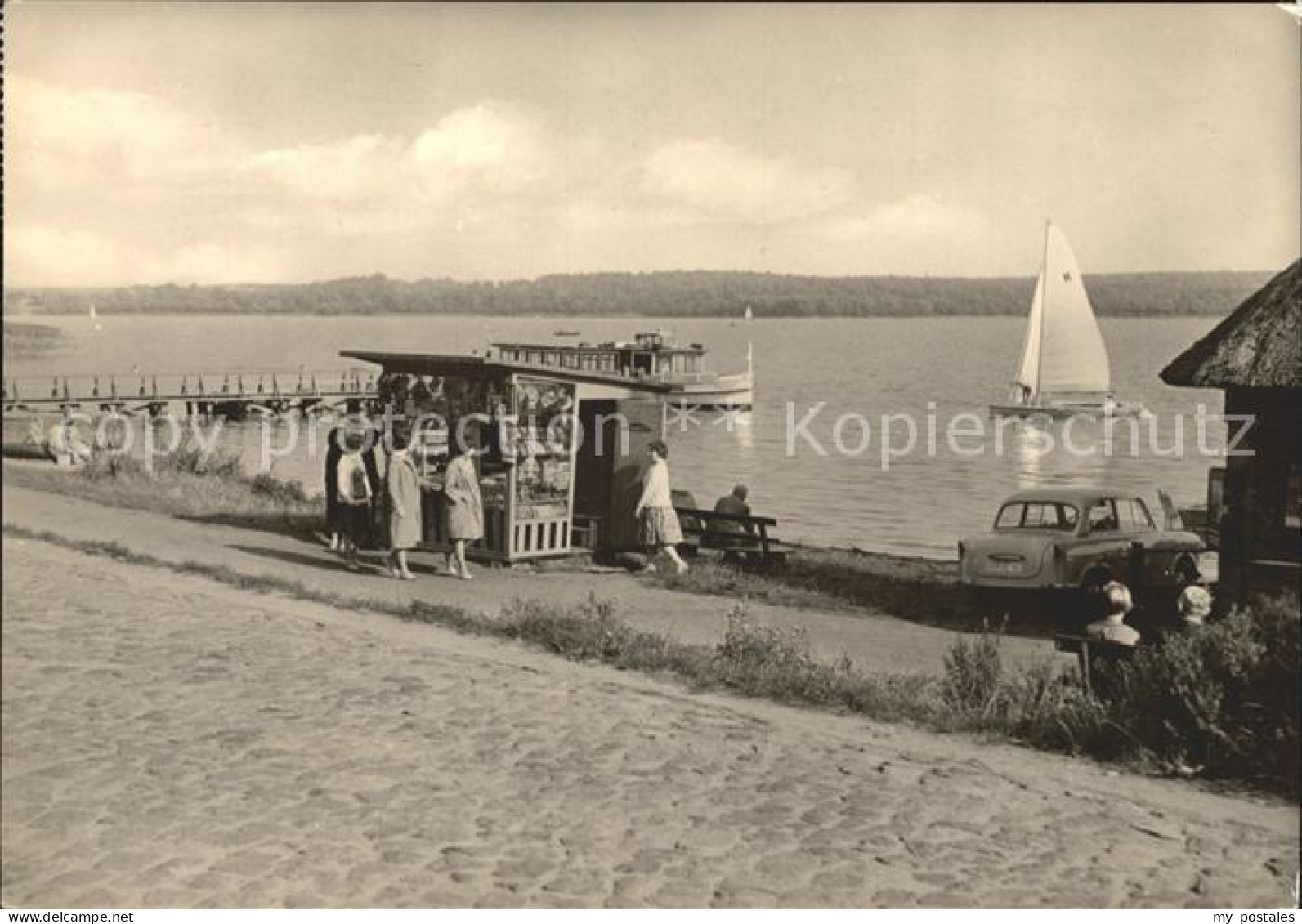 Nauen Havelland Nauer See Anlegestelle Seelust