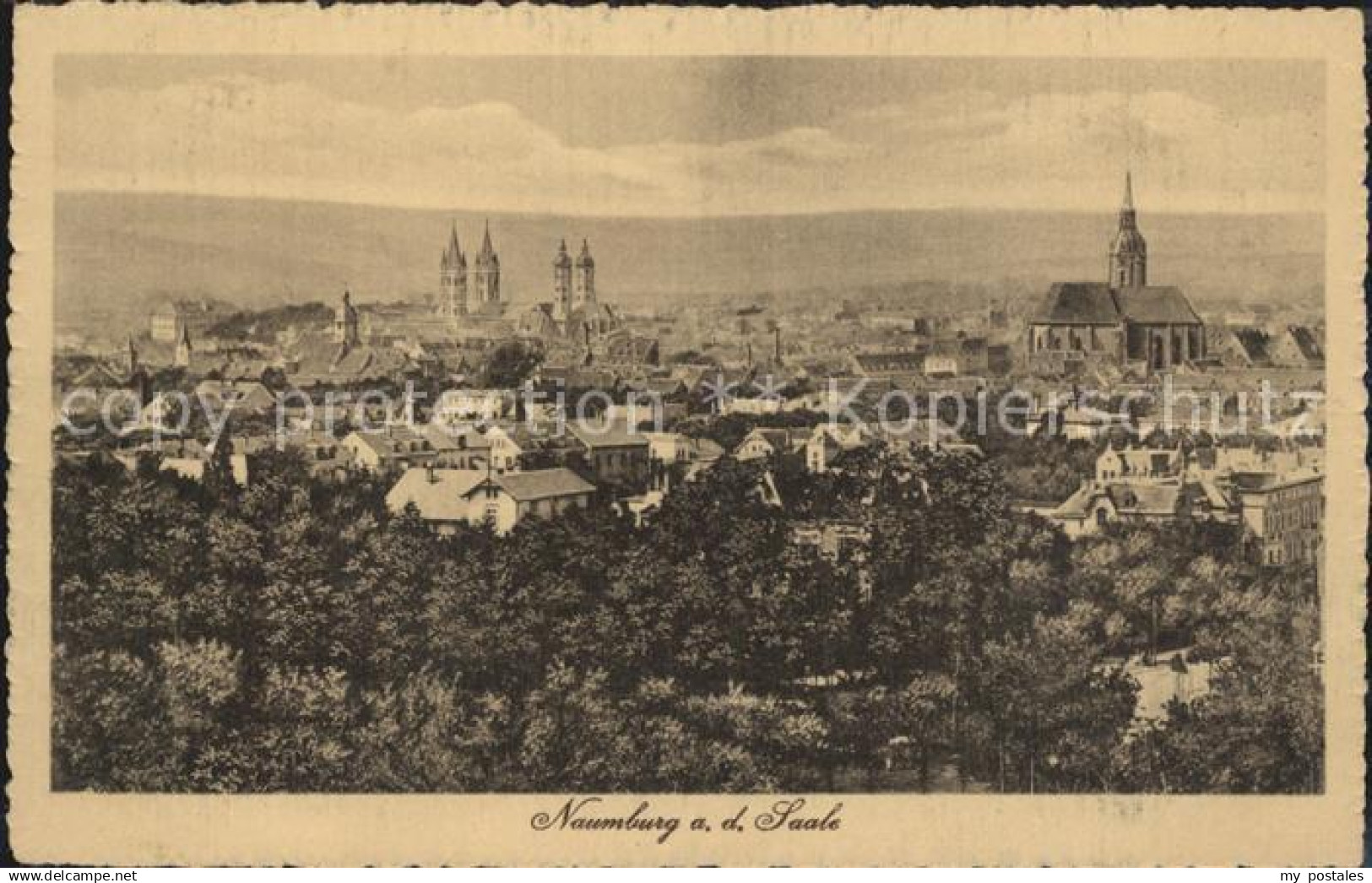 Naumburg Saale Gesamtansicht