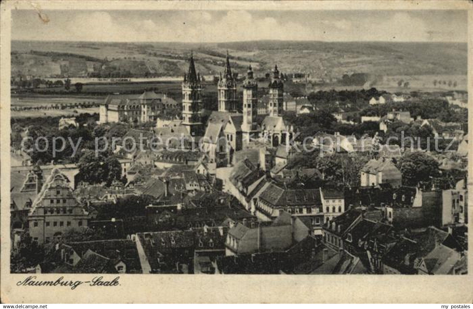 Naumburg Saale Gesamtansicht