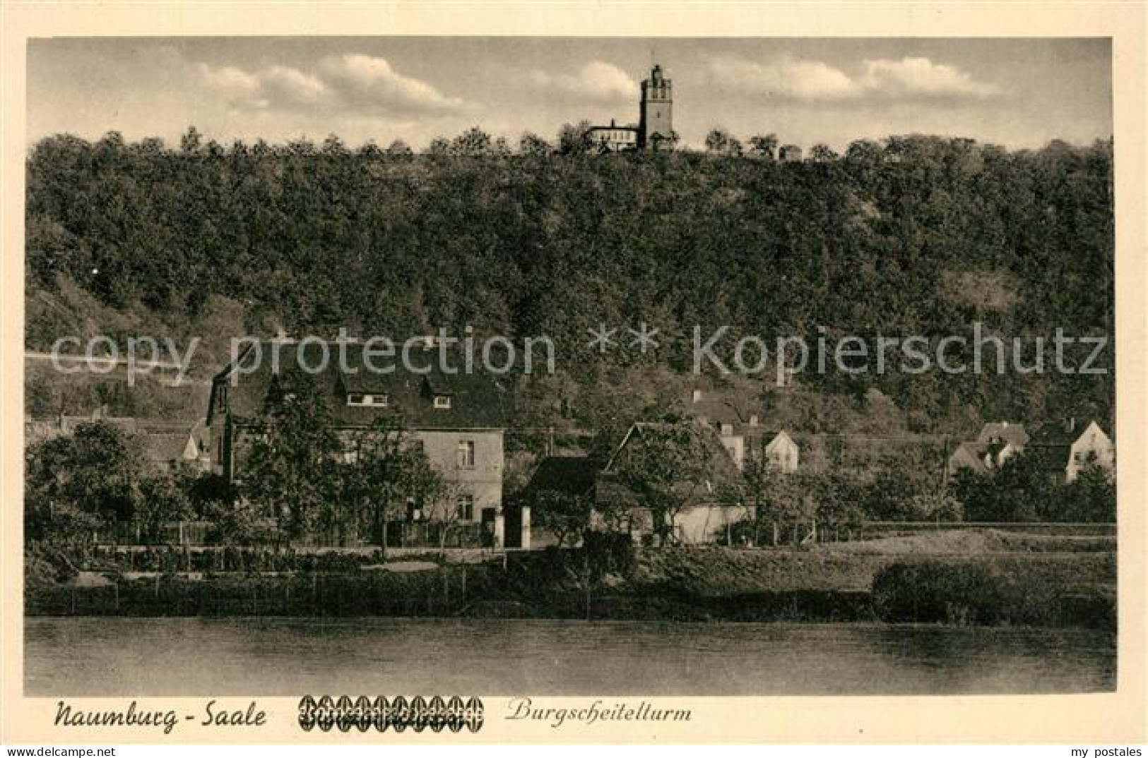 Naumburg Saale Saale Burgscheitelturm