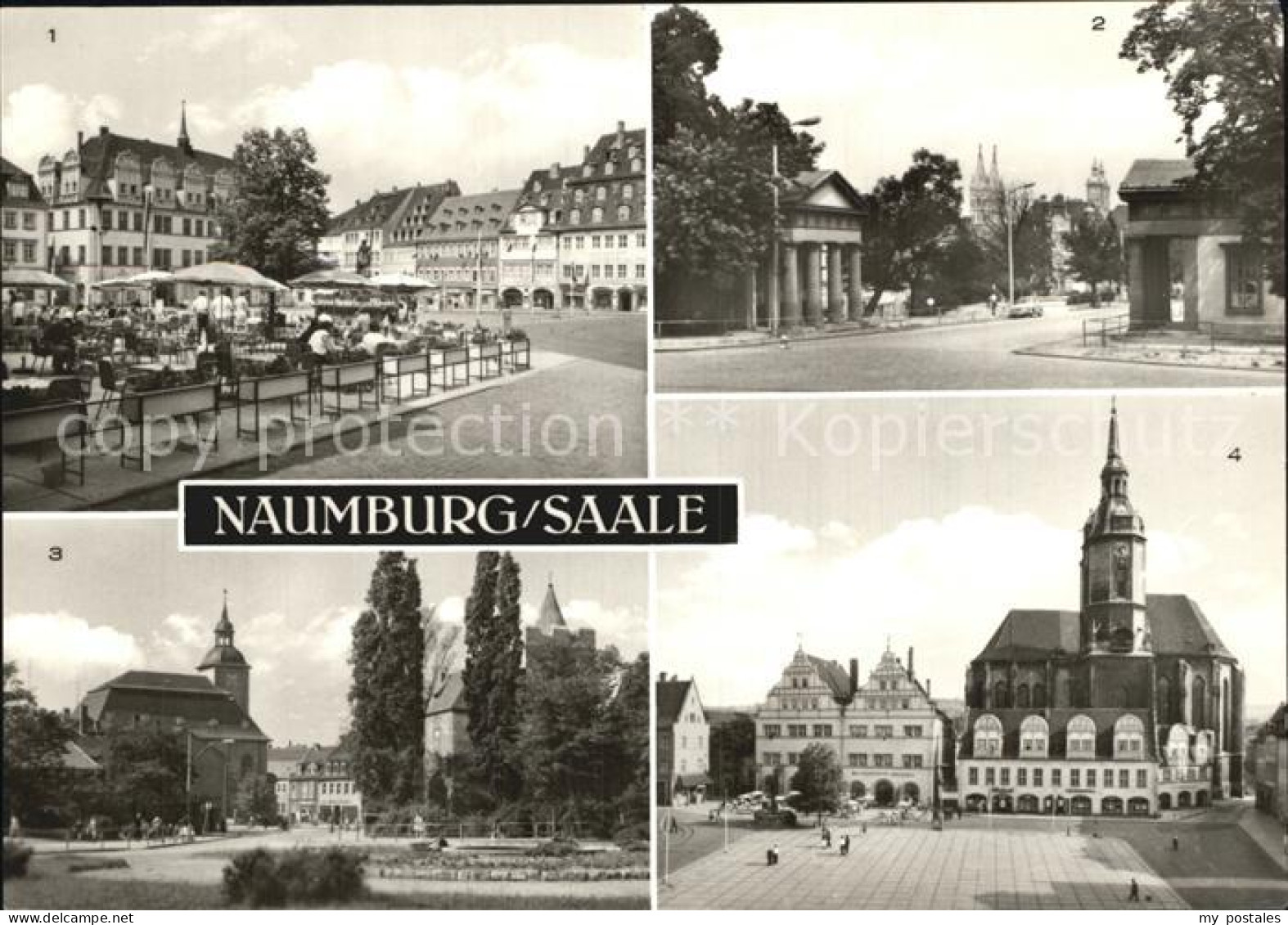 Naumburg Saale Wilhelm Pieck Platz Salztor Stephansplatz