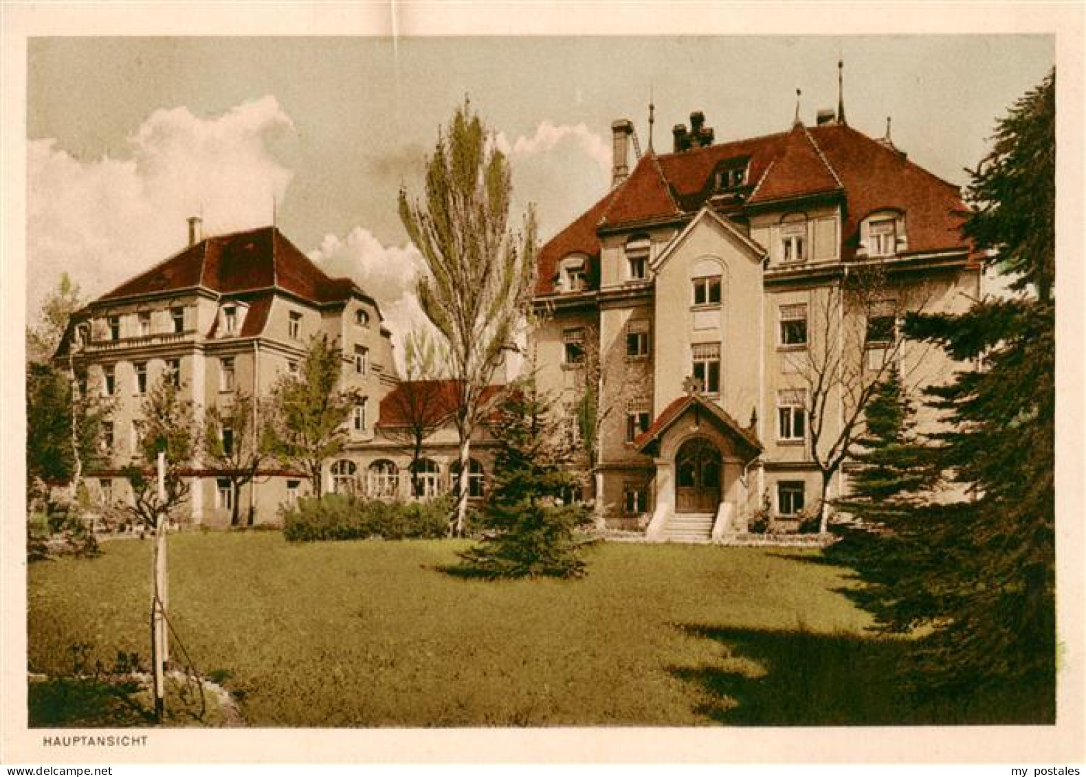 Naunhof  Leipzig Erholungsheim Naunhof der AOK Hauptansicht