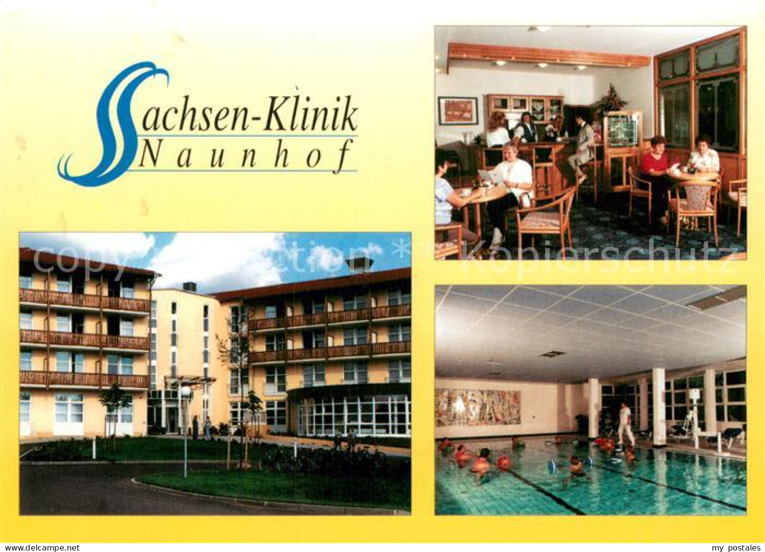 Naunhof  Leipzig Sachsen Klinik Gastraum Hallenbad