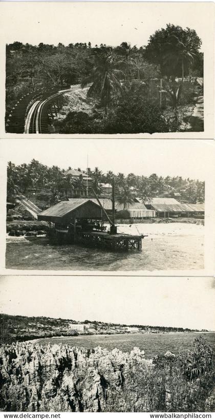 Nauru Phosphate Mining 3 photocards