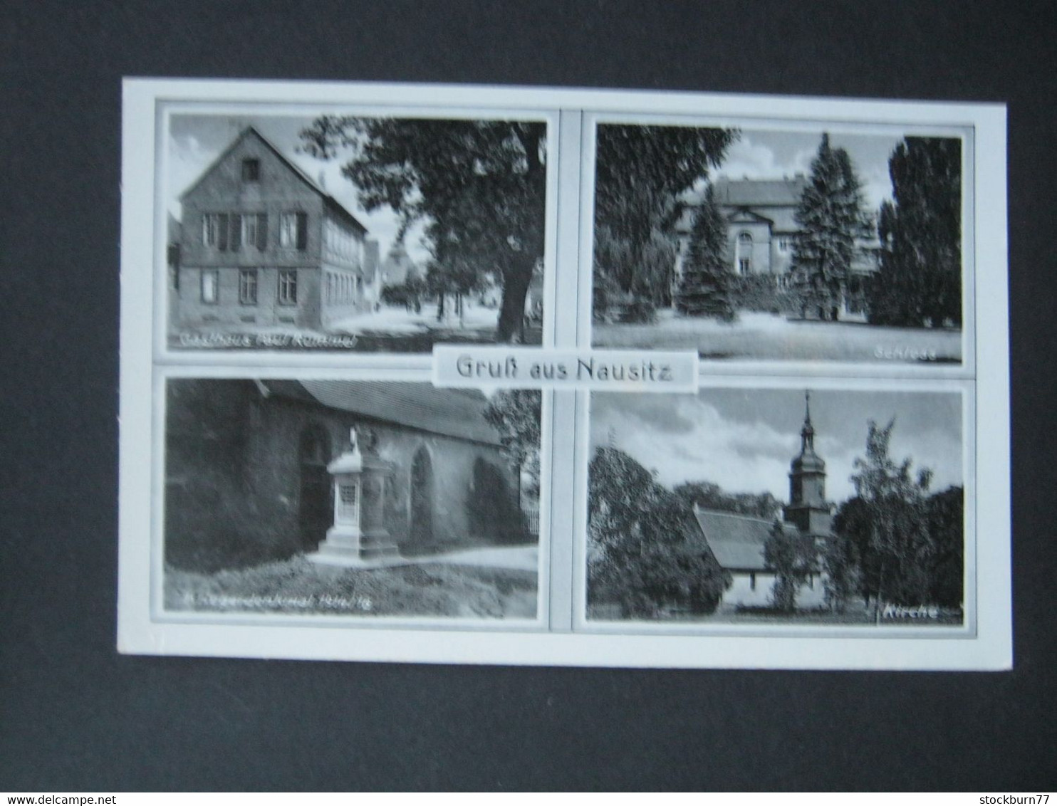 NAUSITZ ,  Roßleben-Wiehe  ,  Schöne Karte  um 1940