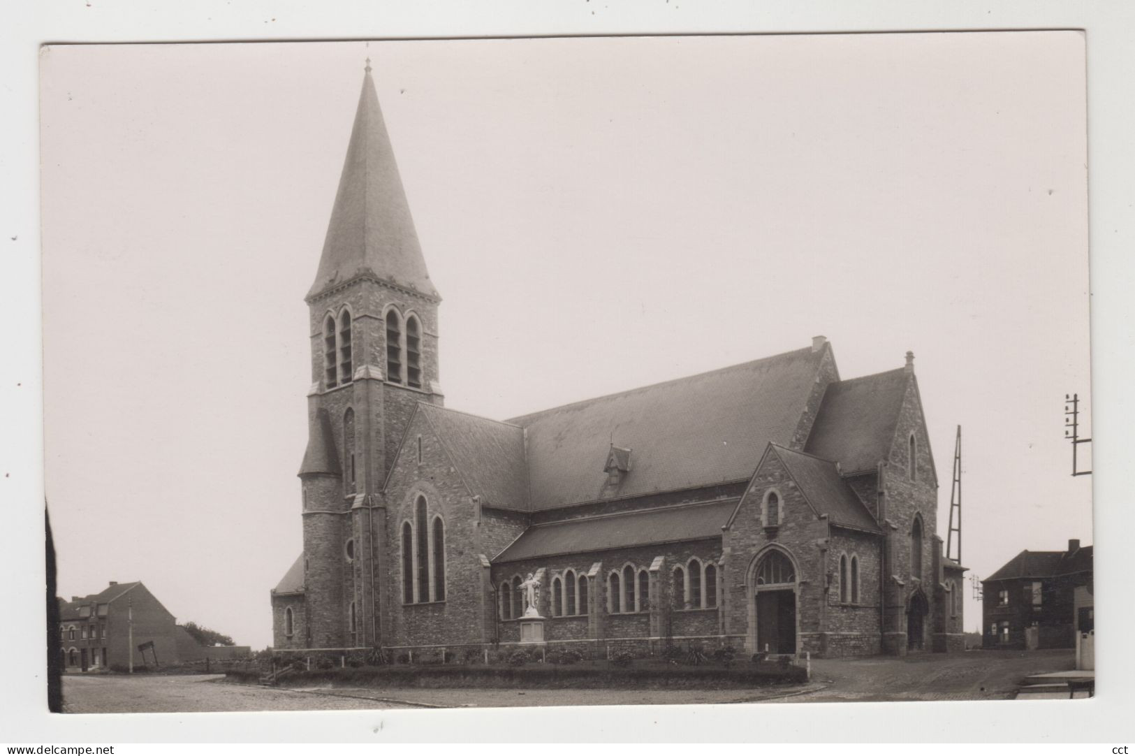 Nechin  Estaimpuis  CARTE PHOTO  L'Eglise