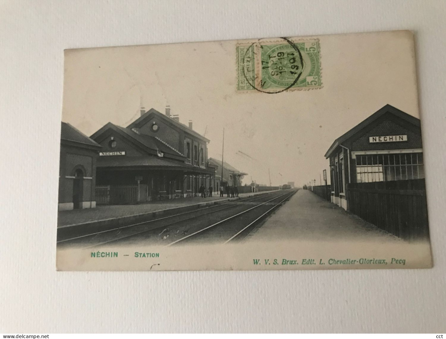 Néchin  Estaimpuis     Station  GARE STATIE  Edit W.V.S.