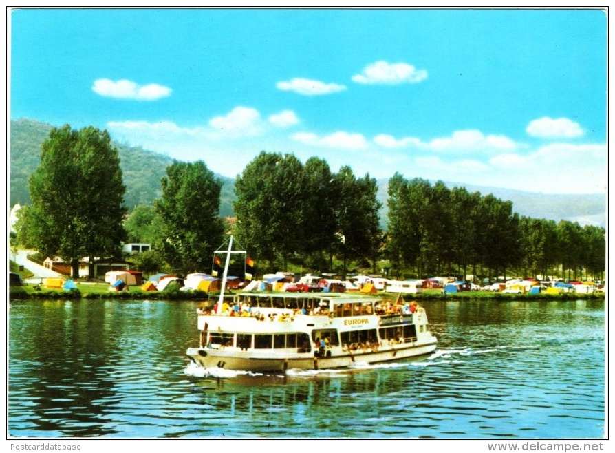 Neckargemund - Campingplatz an der Friedensbrücke - & camping, boat