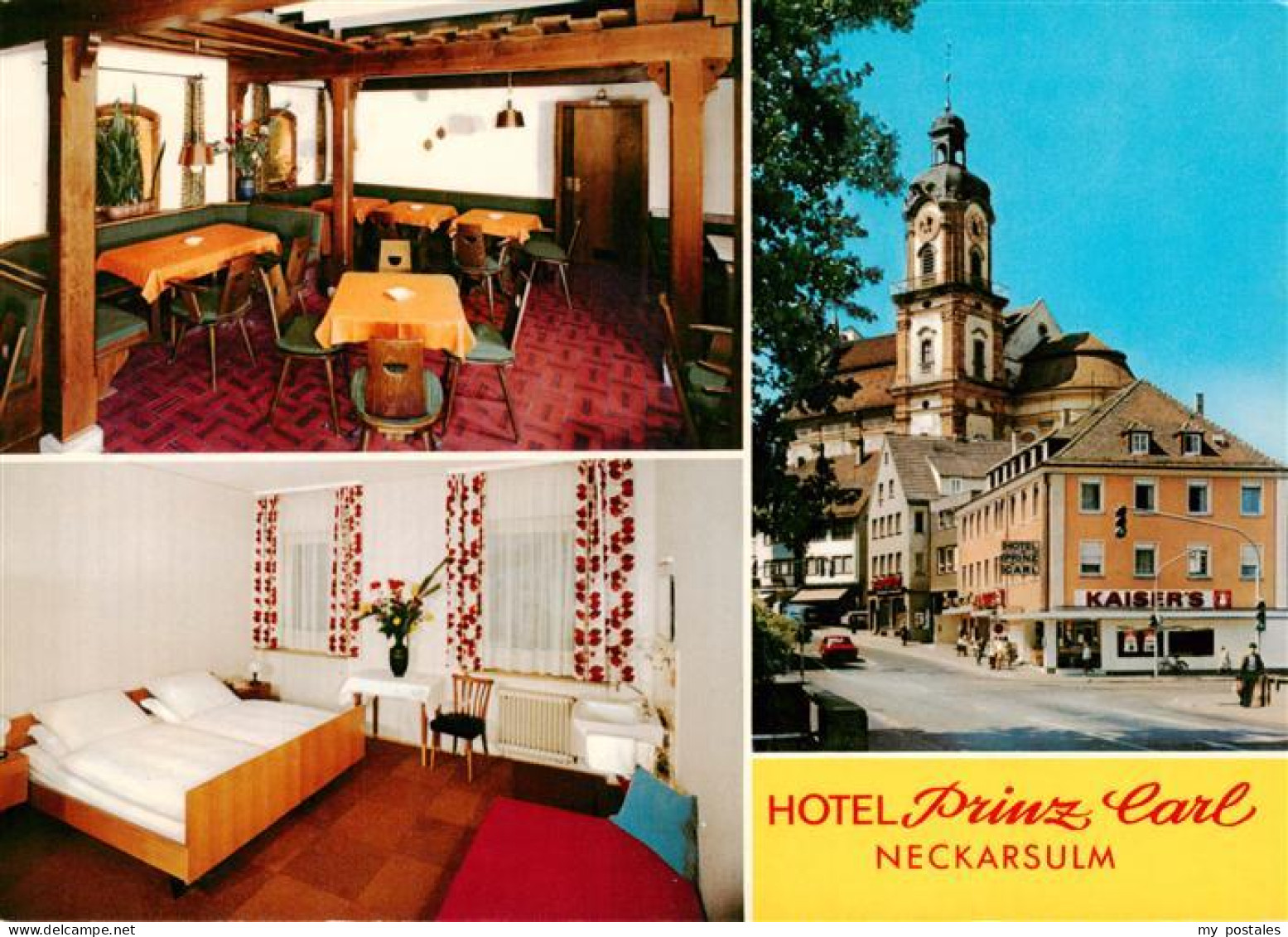 Neckarsulm Hotel Prinz Carl Gaststube Zimmer