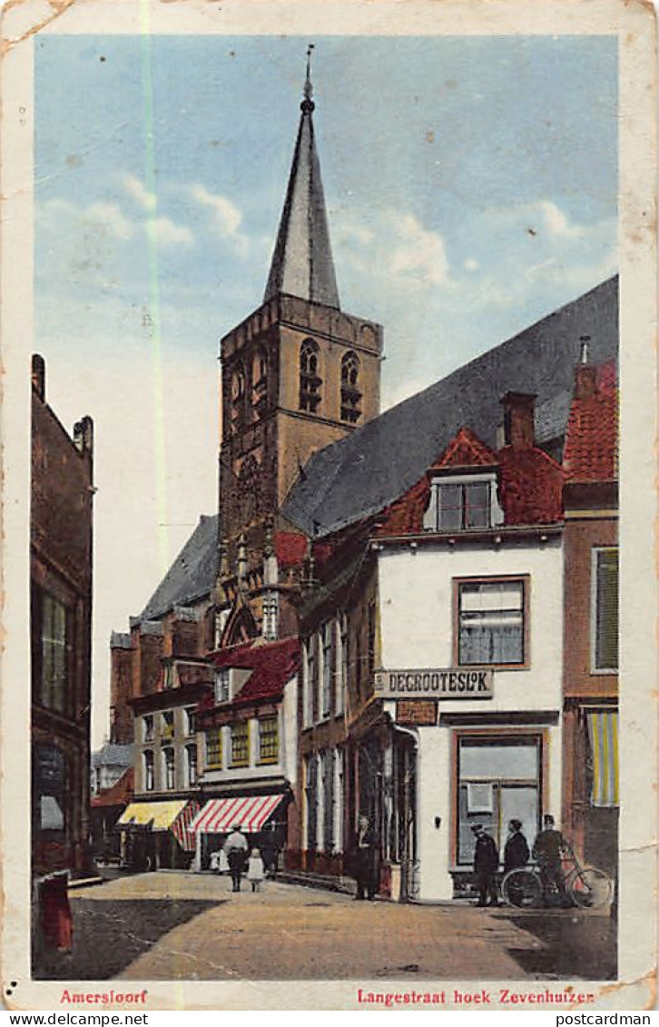 Nederland - AMERSFOORT - Langestraat hoek Zevenhuizen - Degrootesl Co.