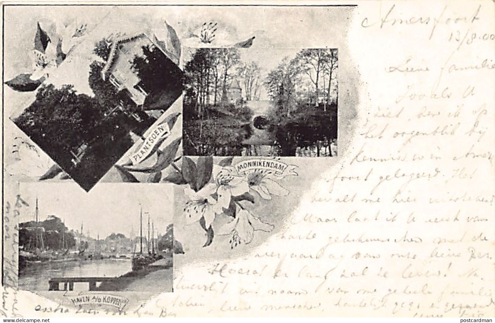 Nederland - AMERSFOORT (UT) Plantsoen - Monnikendam - Haven a. d. Koppel