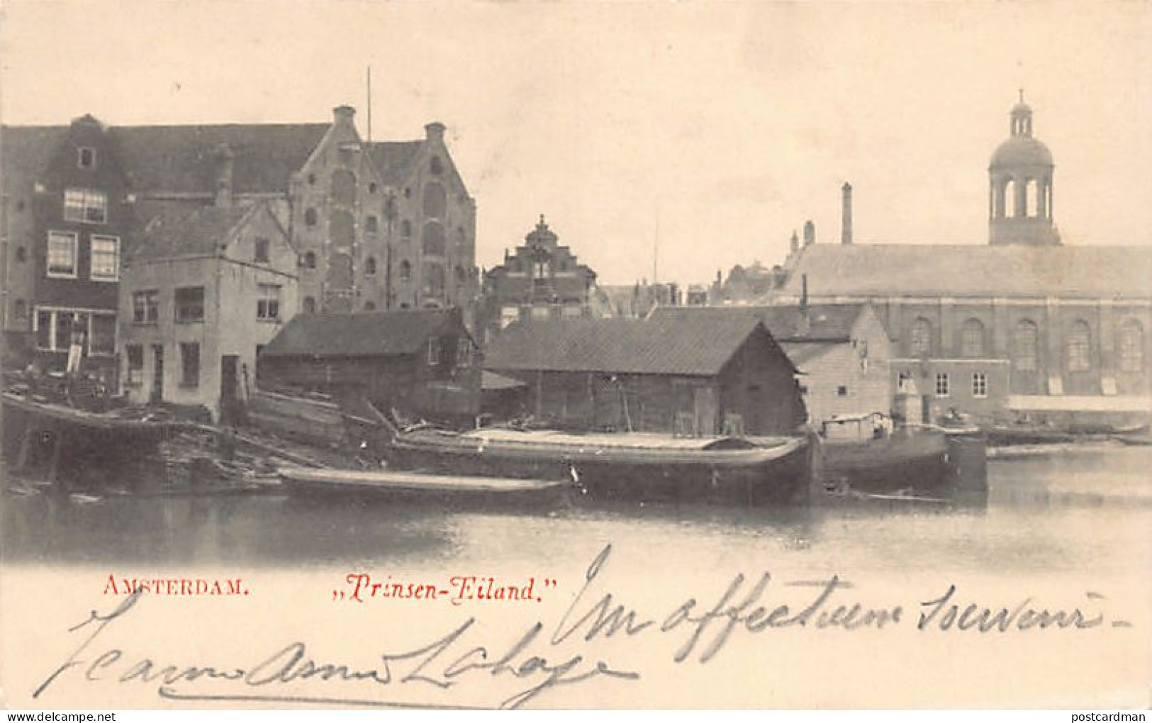 Nederland - AMSTERDAM - Prinsen Eiland