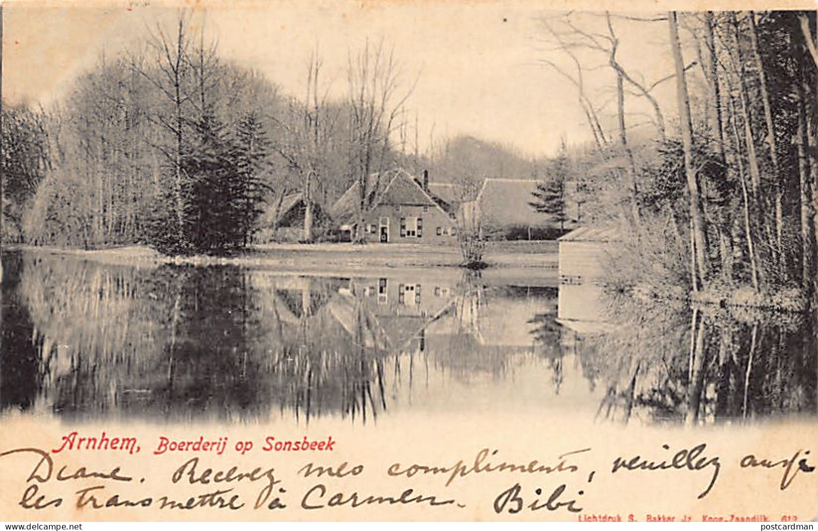 Nederland - ARNHEM - Boerderij op Sonsbeek